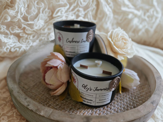 12 ounce Wood Wick Soy Candle