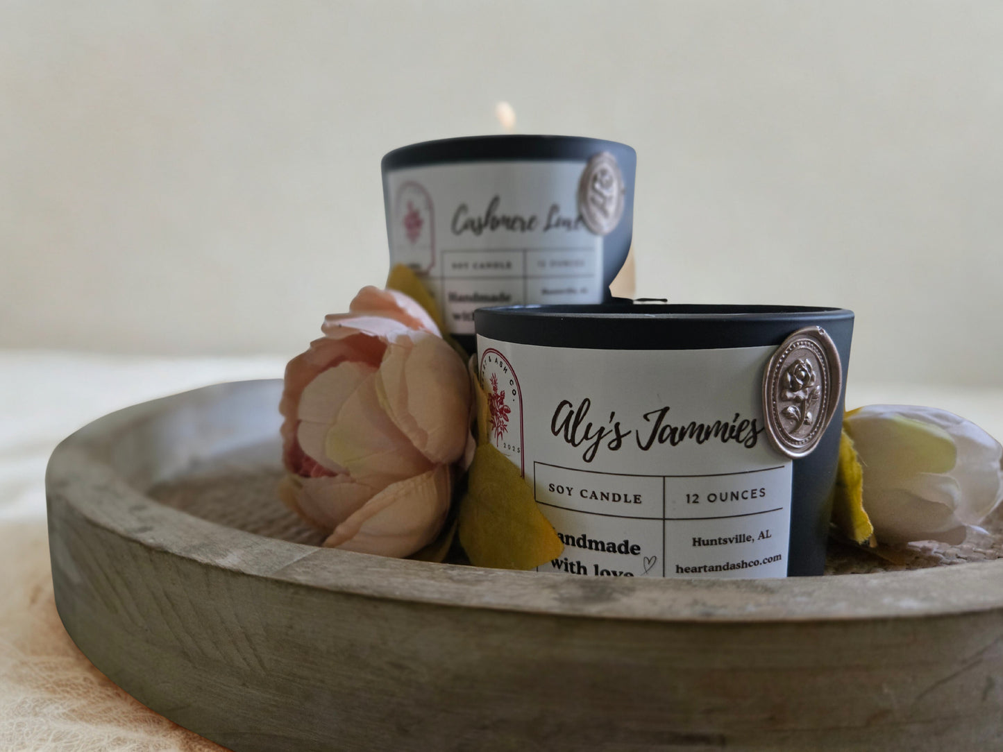 12 ounce Wood Wick Soy Candle